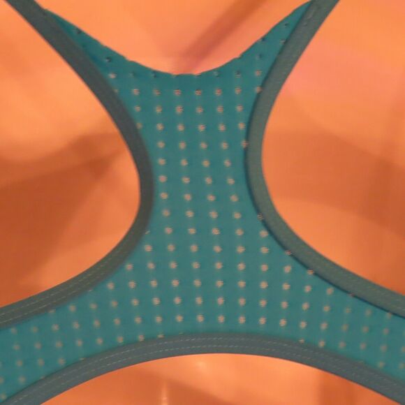 Nike SWIM Blue Striped Racerback Tankini Top Women's NESSC208-480 Size S Small - Picture 5 of 5